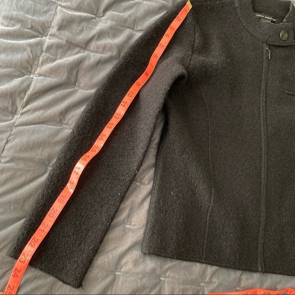 Womens Boiled Wool Jacket - Picture 7 of 7